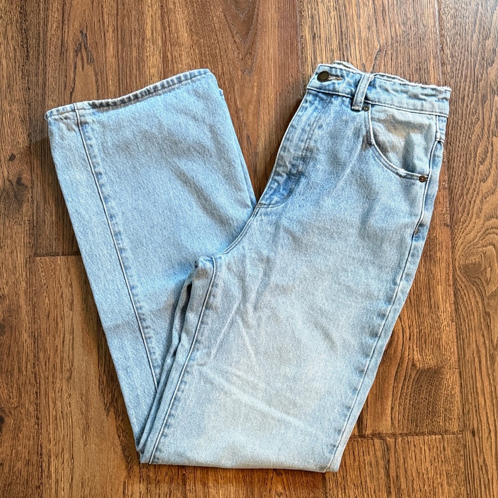 ROLLA'S Heidi Light Wash wide Leg High Waisted Jeans